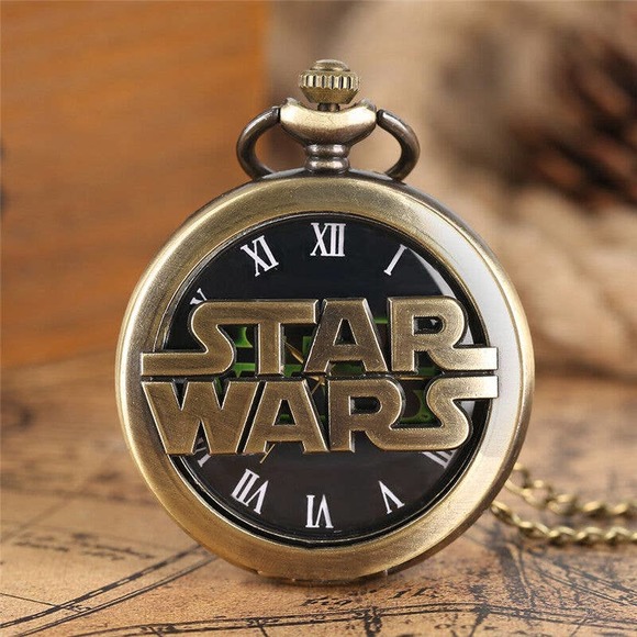 Other - Star Wars NEW Pocket Watch Antique Bronze Fan Gift Pendant Movie